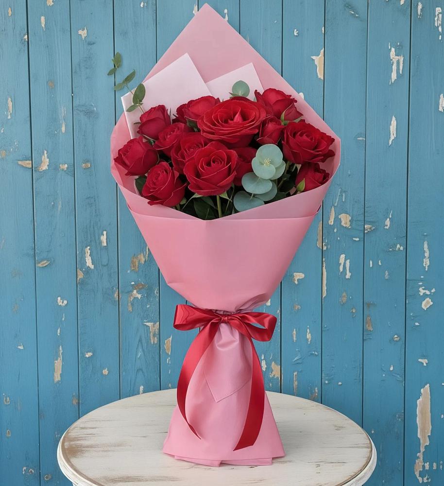 Букет цветов из: Розы в Мильково