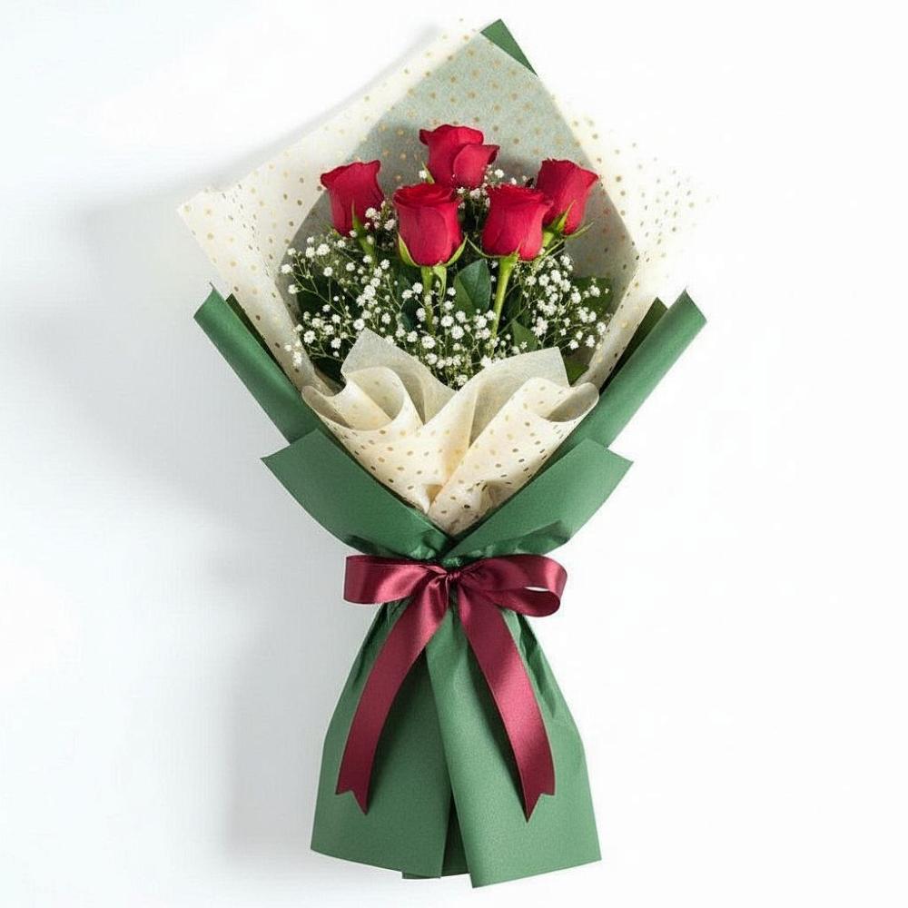 Букет цветов из: Розы в Мильково