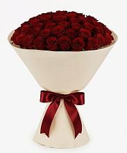 Букет 101 Бордовая роза Блэк Бакарра в Мильково