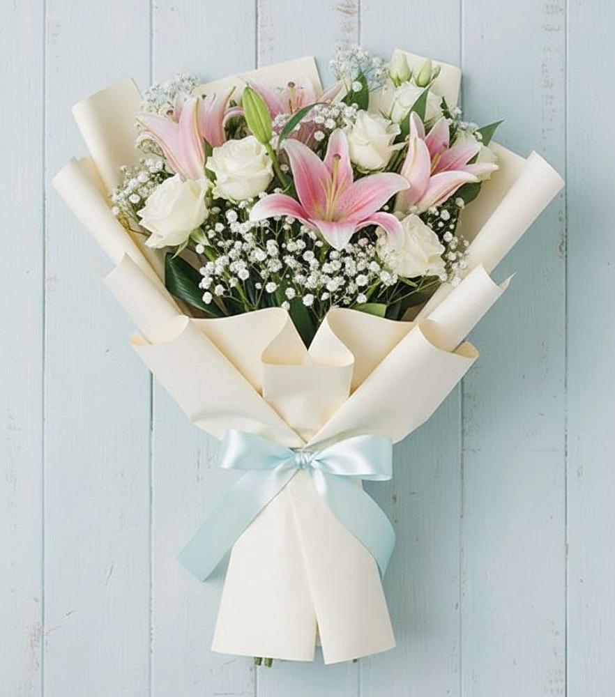 Букет цветов из: Лилии в Мильково