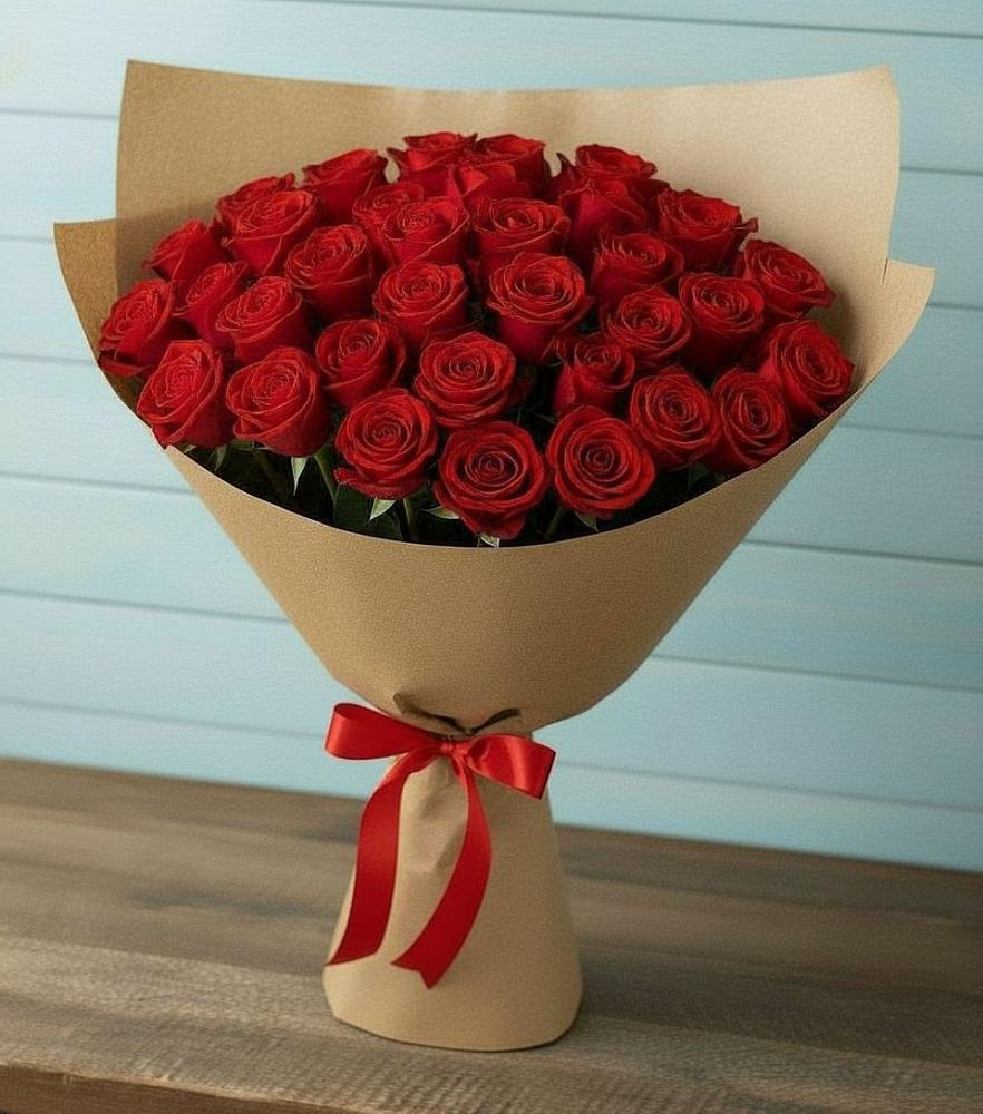 Букет Красные розы Милано в Мильково