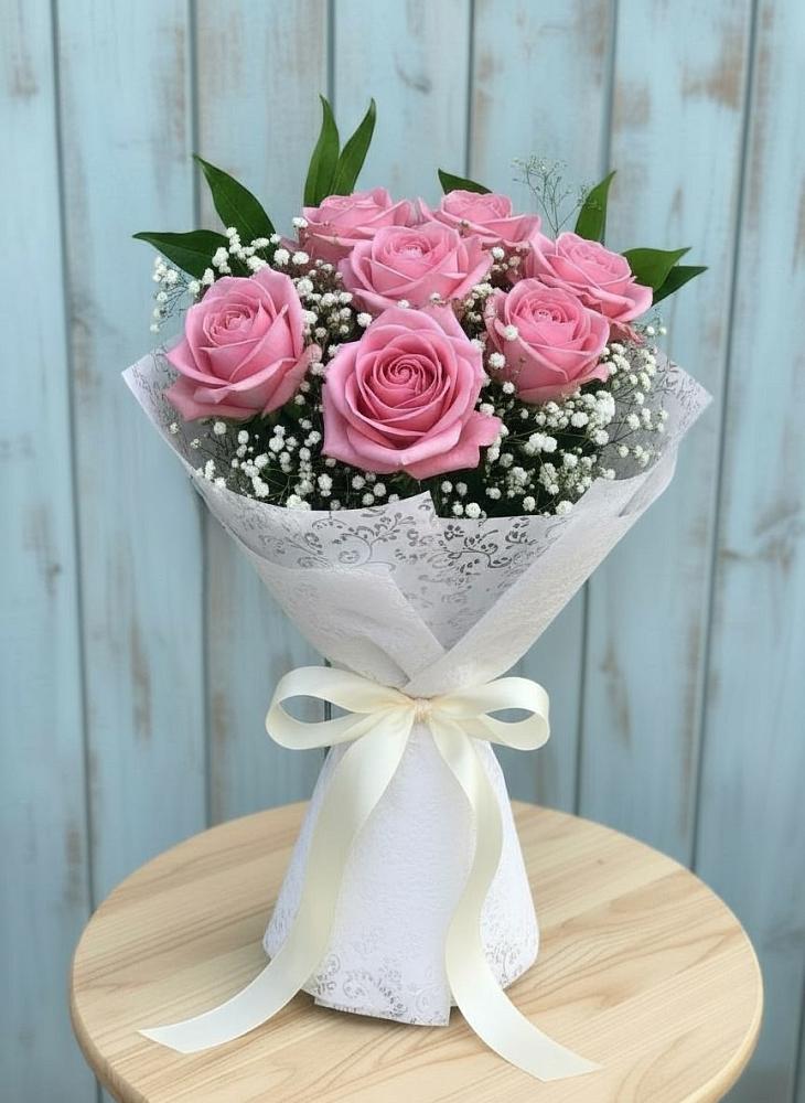 Букет цветов из: Розы в Мильково