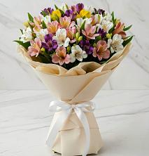 Букет цветов из:  Альстромерии в Мильково
