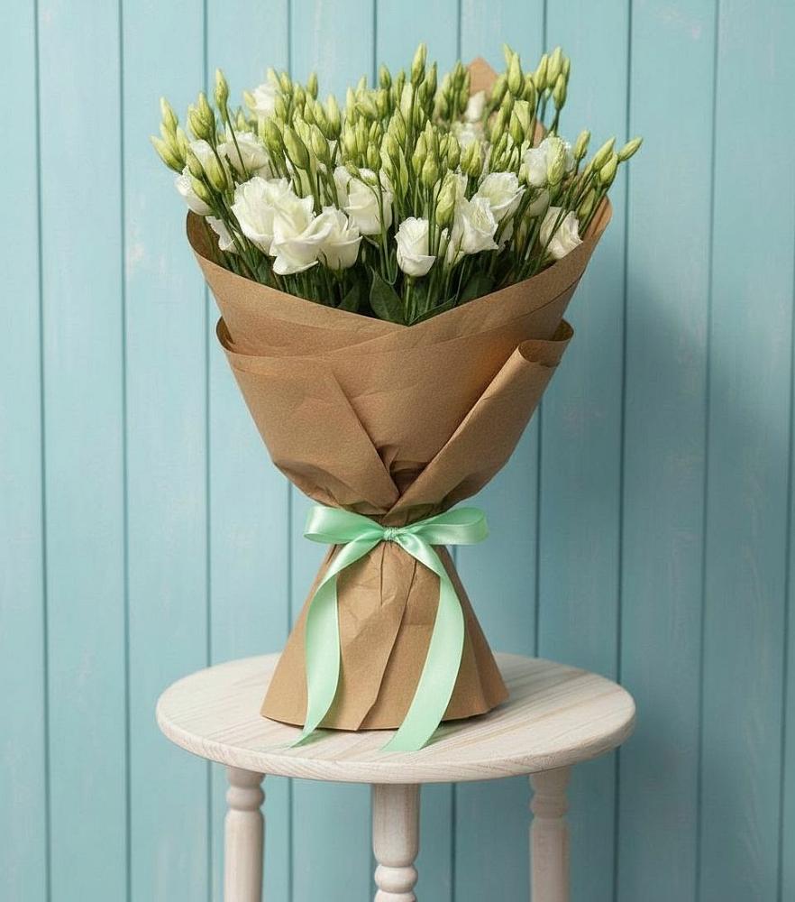 Букет цветов из: Лизиантусы в Мильково