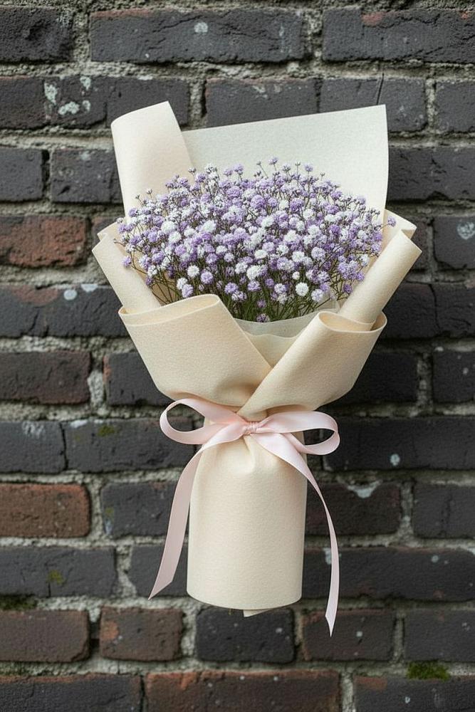 Букет цветов из: Гипсофила в Мильково