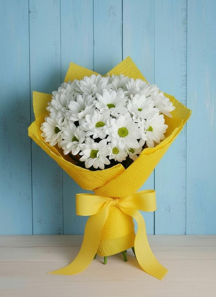 Букет цветов из: Хризантемы в Мильково