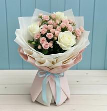 Букет цветов из:  Розы #REPLACE_PRED# Мильково