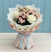 Букет цветов из:  Розы в Мильково