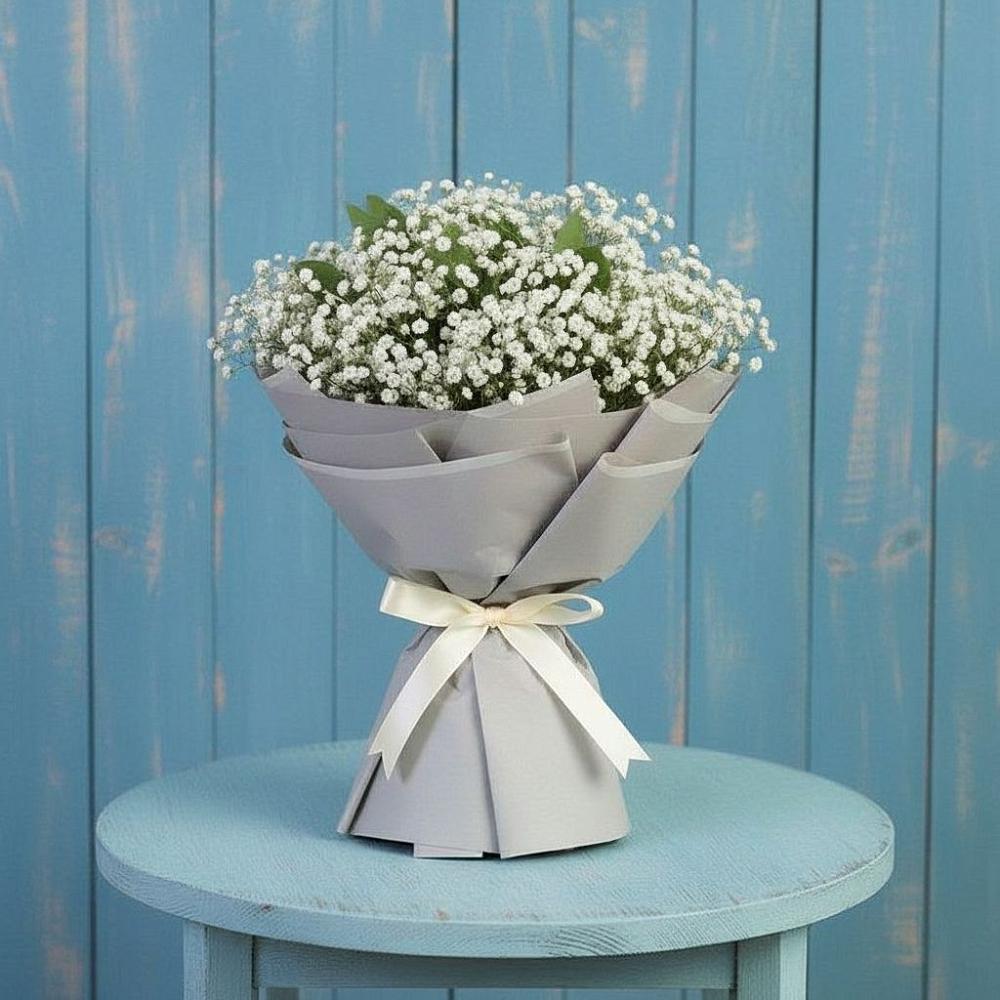 Букет цветов из: Гипсофила в Мильково