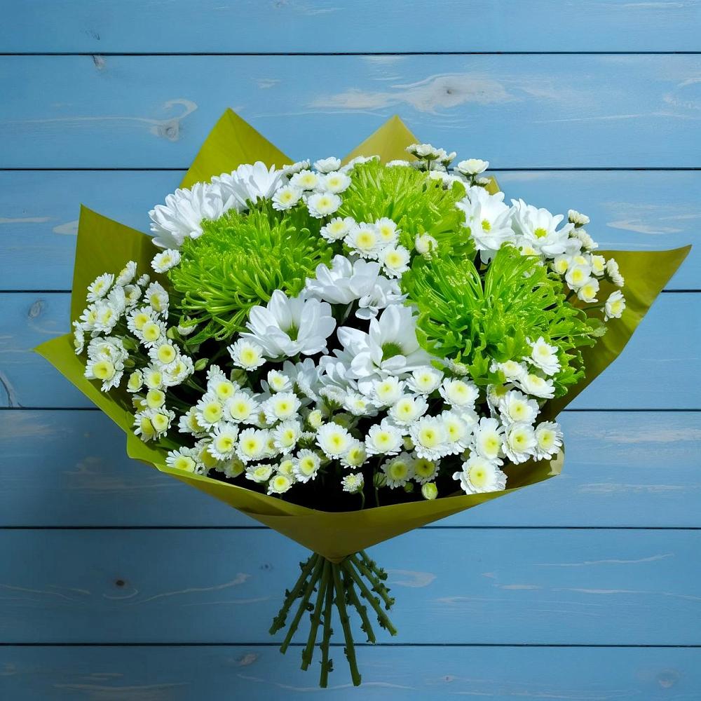 Букет цветов из: Хризантемы в Мильково
