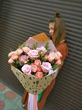 Букет цветов из:  Розы #REPLACE_PRED# Мильково