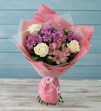 Букет цветов из:  Герберы в Мильково
