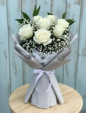 Букет цветов из:  Розы в Мильково