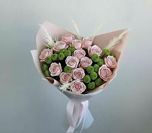 Букет цветов из:  Розы и Хризантемы в Мильково