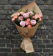 Букет цветов из:  Розы в Мильково