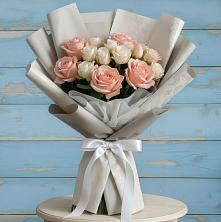 Букет цветов из:  Розы в Мильково