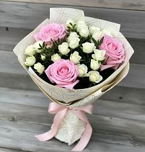 Букет цветов из:  Розы в Мильково