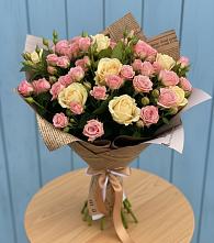 Букет цветов из:  Розы в Мильково