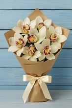 Букет цветов из:  Орхидеи и Розы в Мильково