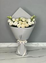 Букет цветов из:  Розы и Лизиантусы в Мильково